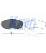 KAVO PARTS - KBP4558 - Колодки тормозные MAZDA CX-7/CX-9 07- передние